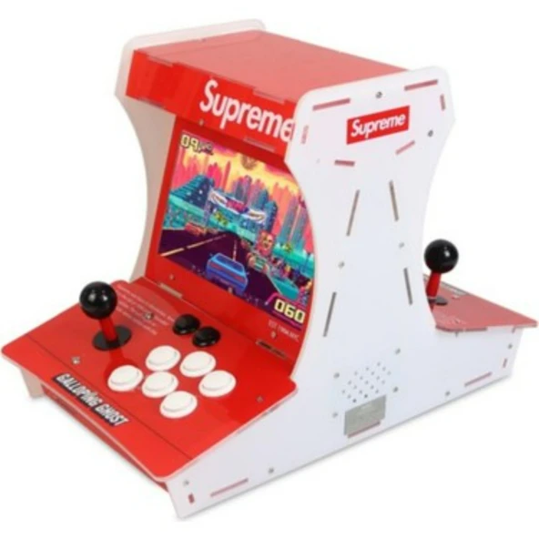 Ozmik Supreme Mini Arcade Bartop makineleri Pandor kutusu 1338 Oyun 2 Oyunculu
