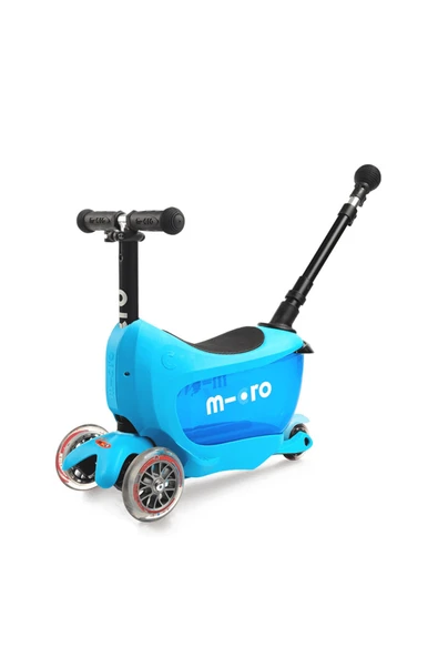 Micro Mini2go Deluxe Plus 3 Tekerlekli Scooter Blue  Mavi 18 Ay - 8