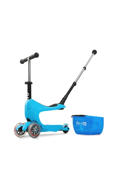 Micro Mini2go Deluxe Plus 3 Tekerlekli Scooter Blue  Mavi 18 Ay - 10