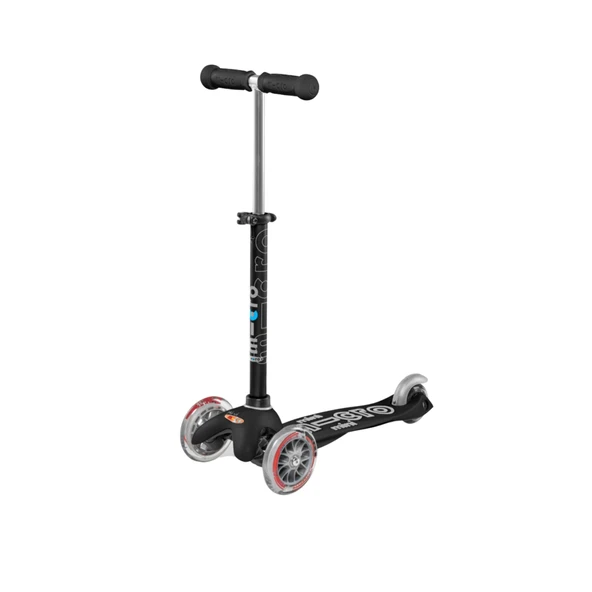 Micro Mini Deluxe 3 Tekerlekli Scooter Black  Siyah 2+ Yaş - 6