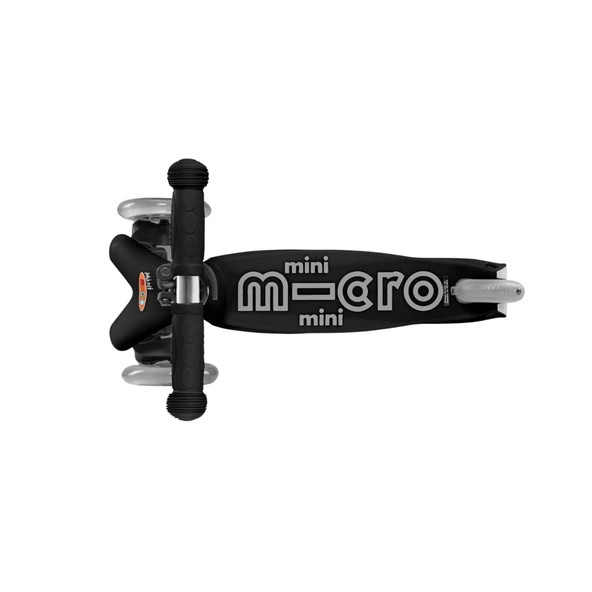 Micro Mini Deluxe 3 Tekerlekli Scooter Black  Siyah 2+ Yaş - 9