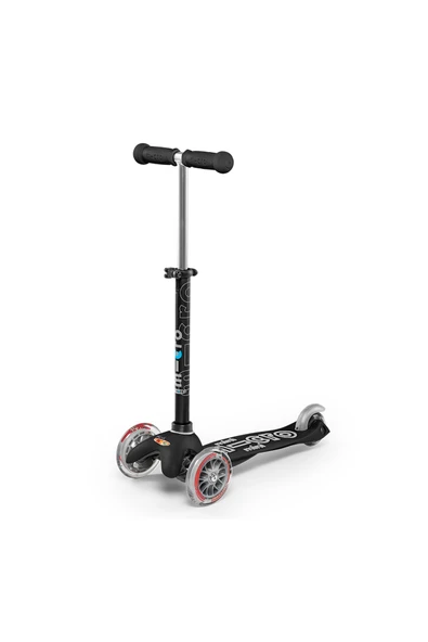 Micro Mini Deluxe 3 Tekerlekli Scooter Black  Siyah 2+ Yaş