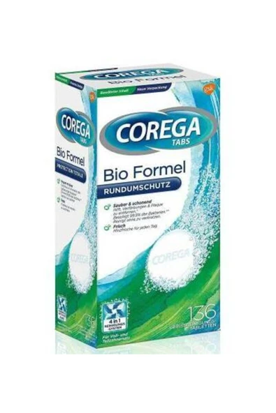 Diş Protezi Temizleyici Bio Formel 136 Tablet