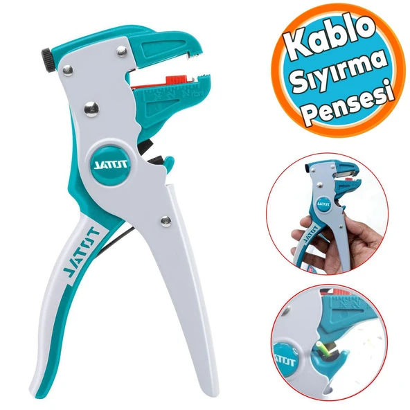 Profesyonel Kablo Sıyırma Pensesi 0.5-6 mm Bilgisayarcı Network Elektrik Bağlantı Kablosu Soyma