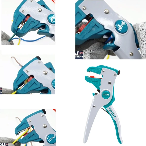 Profesyonel Kablo Sıyırma Pensesi 0.5-6 mm Bilgisayarcı Network Elektrik Bağlantı Kablosu Soyma - 2