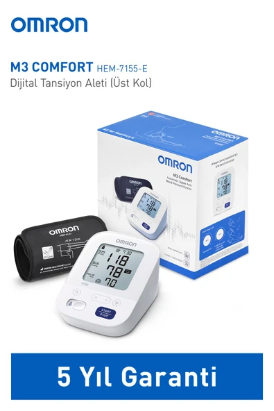 Omron M3 Comfort HEM-7155-E Üst Koldan Ölçer Tansiyon Aleti