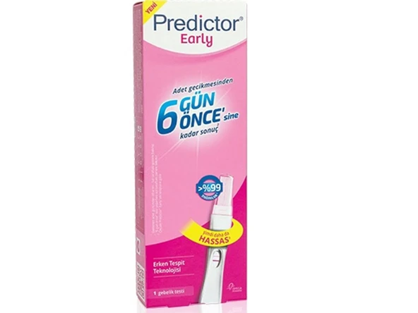 PREDİCTOR EARLY ERKEN GEBELİK TESTİ 1 TEST