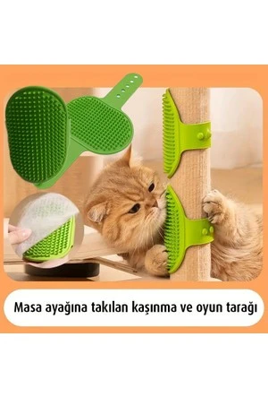 Evcil Hayvan Silikon Tüy Toplama Yıkama Fırçası - 3