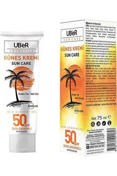 UBER GUNES KREMI SPF50 75 ML - 2