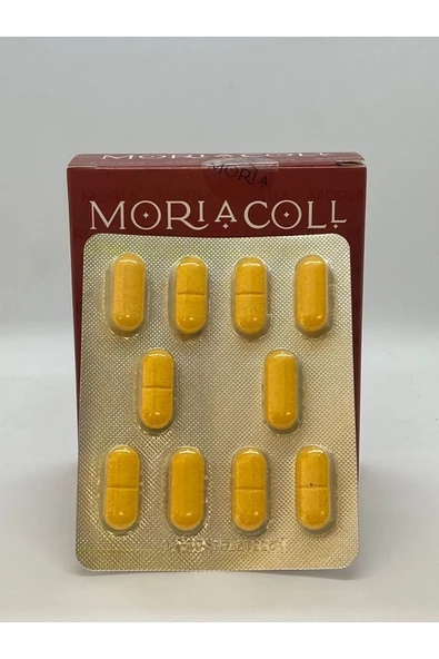 MORİA COLL- HİDROLİZE KOLLAJEN İÇEREN TABLET TAKVİYE EDİCİ GIDA 30 TABLET