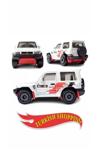 1:64 Ölçek Mıtsubishi Pajero Evolution