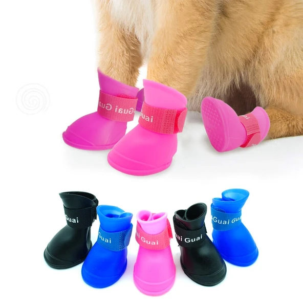 Silikon Kedi Köpek Ayakkabısı - 2