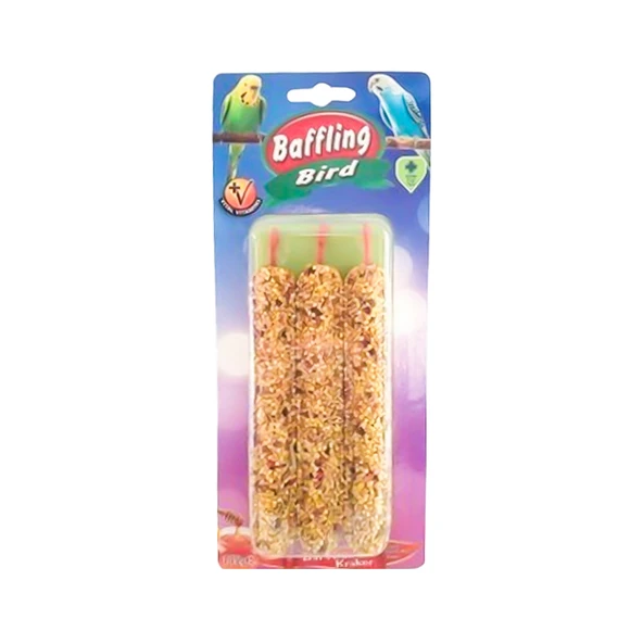 Baffling Bird Meyve Aromalı Kraker 3 Adet