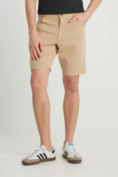 Wrangler 5 Cep Non Denim Erkek Şort W211205211 - 3