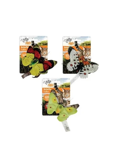 AFP Catnipli Kelebek 10,5x7x5 x2 cm - 2