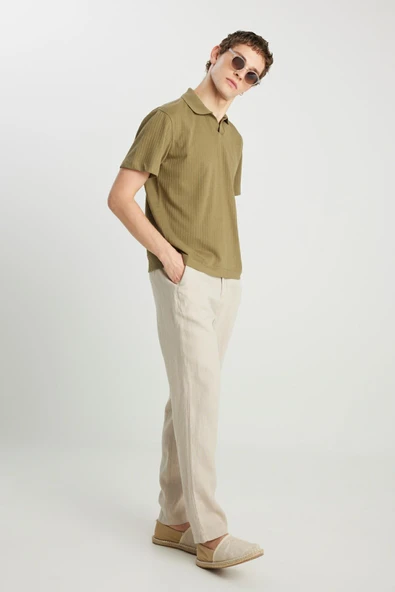 Wrangler Erkek Keten Chino PantolonW2510479614