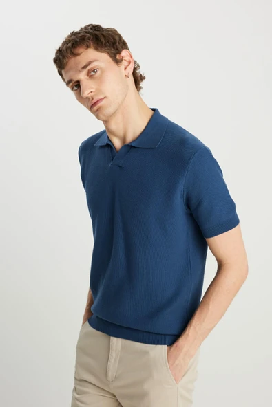 Wrangler Relaxed Fit Erkek Polo Yaka Tişört W2510455TF