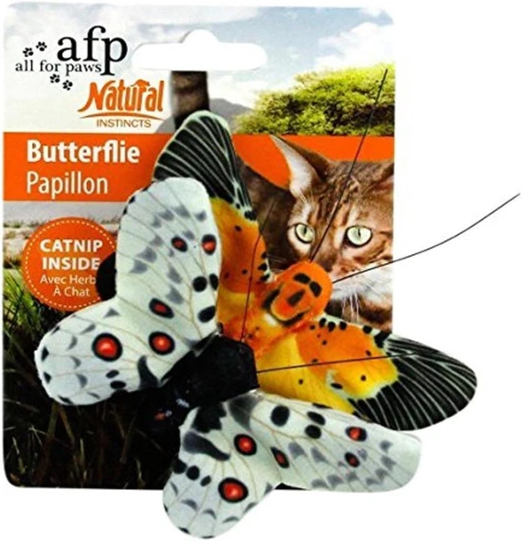 AFP Catnipli Kelebek 10,5x7x5 x2 cm