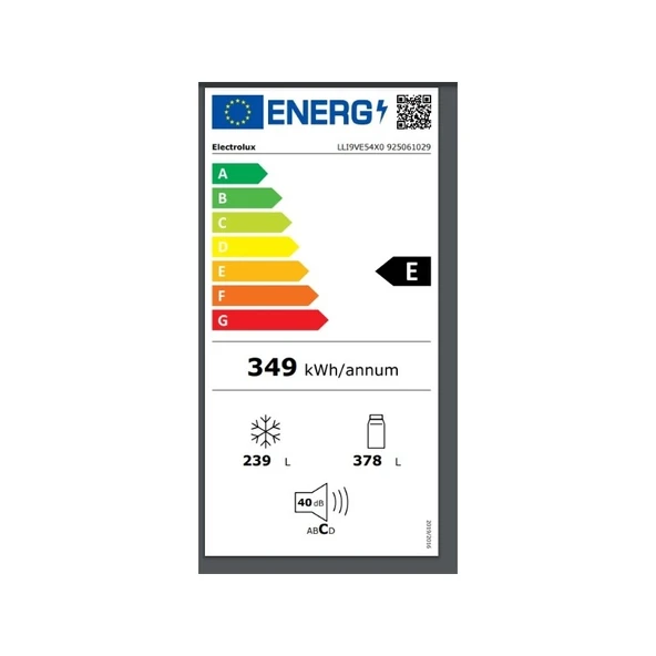 LLI9VE54X0 A Enerji Sınıfı 617 L French No-Frost Buzdolabı - 6