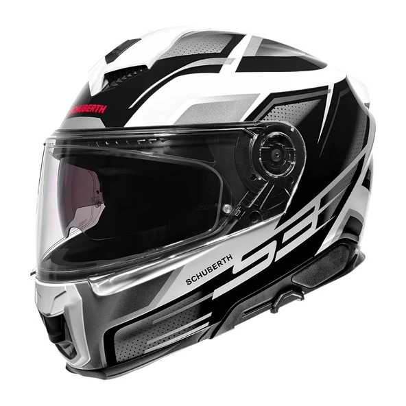 SCHUBERTH S3 STORM SILVER KAPALI MOTOSİKLET KASKI