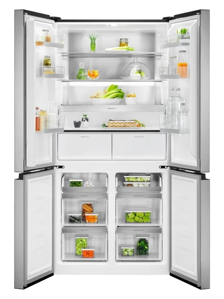 Electrolux ELT9VE52U0 E Enerji Sınıfı 522L 4 Kapılı No-Frost Gardrop Tipi Buzdolabı Inox - 2