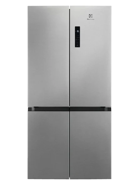 Electrolux ELT9VE52U0 E Enerji Sınıfı 522L 4 Kapılı No-Frost Gardrop Tipi Buzdolabı Inox