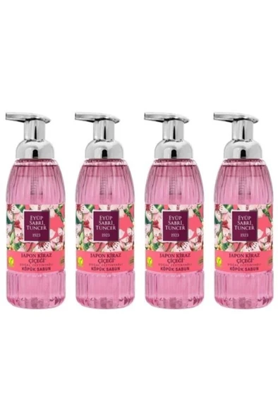 Eyüp Sabri Tuncer Köpük Sabun 500 ml Japon Kiraz Çiçeği x 4 Adet