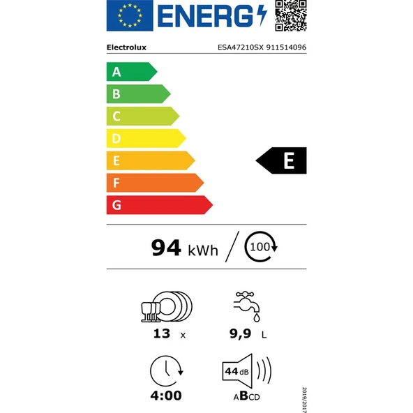 ESA47210SX 8 Programlı Bulaşık Makinesi - 8