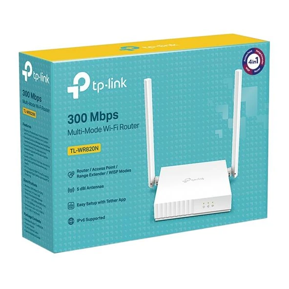 Tp-Link  TL-WR820N 300 Mbps 2 Port Kablosuz Router - 4