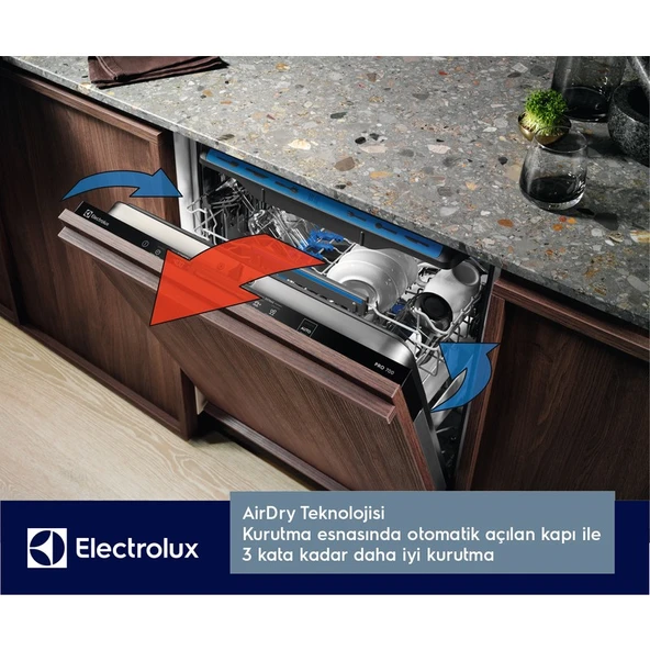 ESA47210SX 8 Programlı Bulaşık Makinesi - 6