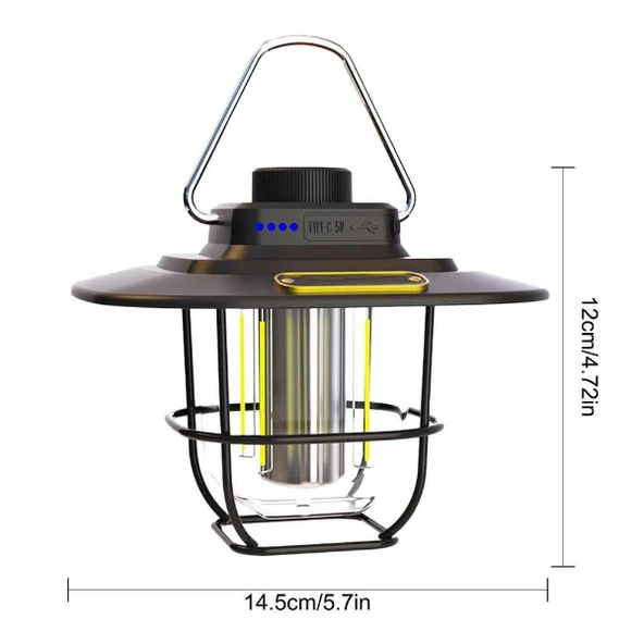 Periboia Şarjlı Powerbank Özellikli Işıldak - 3