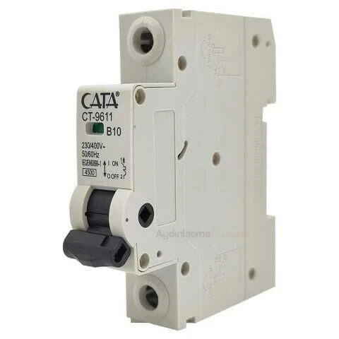CATA CT-9611 10 AMPER SİGORTA B TİPİ 4,5K MONOFAZE
