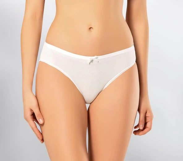 12 li Paket Kota 5002 Bayan Bikini Külot Standart M Beden - 3