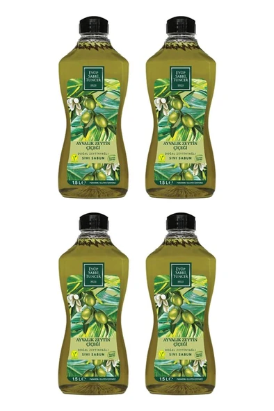 Eyüp Sabri Tuncer Sıvı Sabun 1500 ml Ayvalık Zeytin Çiçeği x 4 Adet