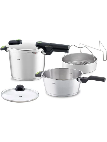Fissler Vitaquick Green Düdüklü Tencere 6+3,5Lt