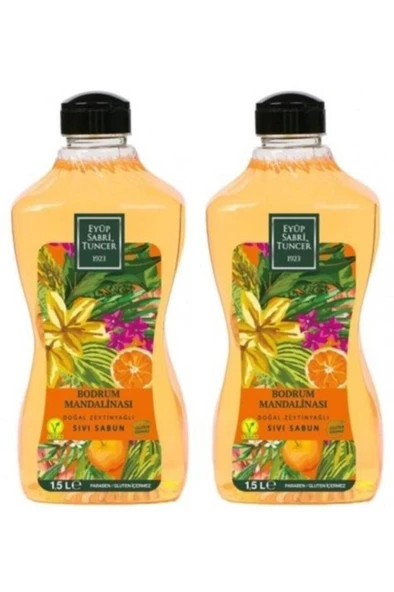 Eyüp Sabri Tuncer Sıvı Sabun 1500 ml Bodrum Mandalinası x 2 Adet