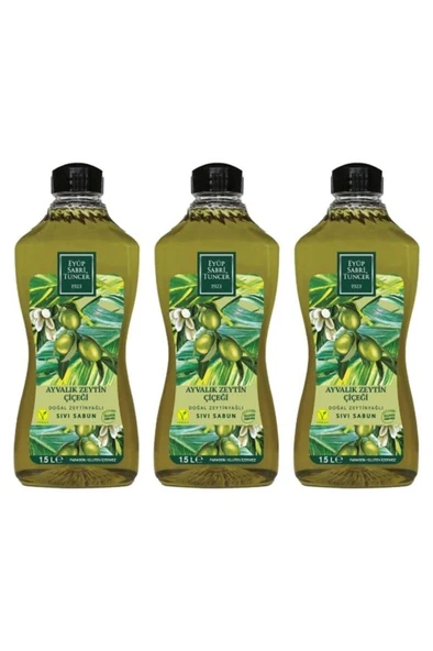 Eyüp Sabri Tuncer Sıvı Sabun 1500 ml Ayvalık Zeytin Çiçeği x 3 Adet