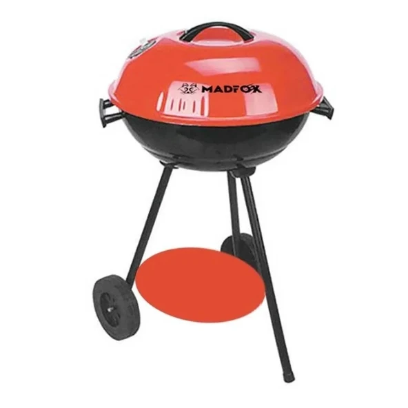 PTTAVM: Taşınabilir Kömür Barbekü Mangal - Madfox Cook - Kırmızı