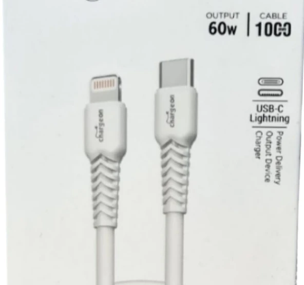 60 W TYPE-C - Lighting Hızlı Şarj Kablosu 1 Metre - 3