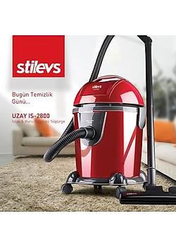 Stilevs Uzay Süpürge 2800 W Toz Torbalı Süpürge