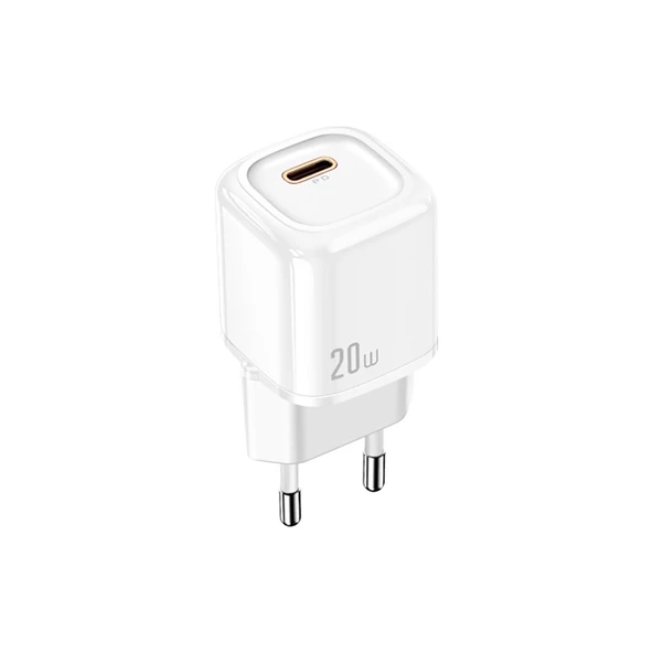 Mcdodo Ch-8290 20W Mini Pd Type-C Girişli Şarj Adaptörü-Beyaz