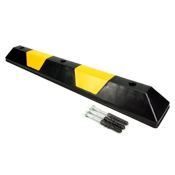 PPC Otopark Araç Stoperi – 110x15x10 cm | Hafif ve Dayanıklı Park Bariyeri