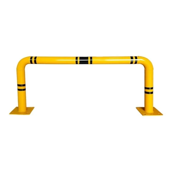 10'lu Otopark Kolon Koruyucu Bariyer Seti – 104x46 cm - Resim 3