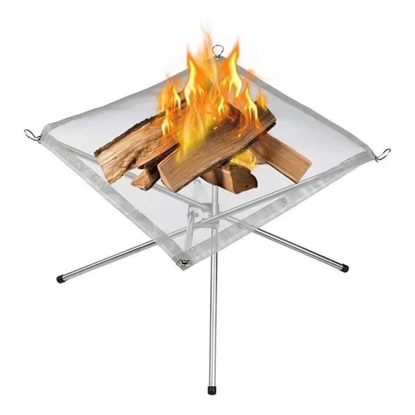 Katlanabilir Ateş Sehpası -Brülör - Madfox Fire Rack - 546250 - 3