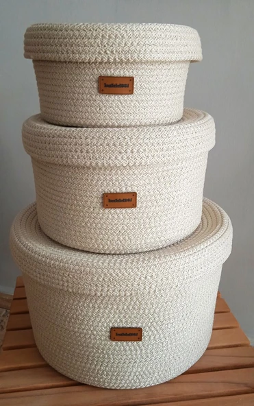 6 PARÇA MATRUŞKA SEPET HURÇ DÜZENLEYİCİ 20*30CM(KAPAK HARİÇ)