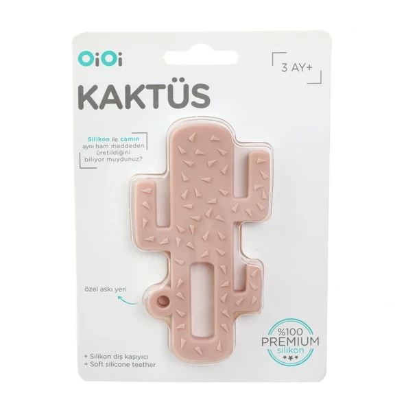 OiOi Diş Kaşıyıcı Kaktüs Pembe - 3