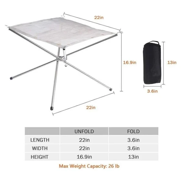 Katlanabilir Ateş Sehpası -Brülör - Madfox Fire Rack - 546250 - 4