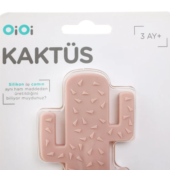 OiOi Diş Kaşıyıcı Kaktüs Pembe - 6