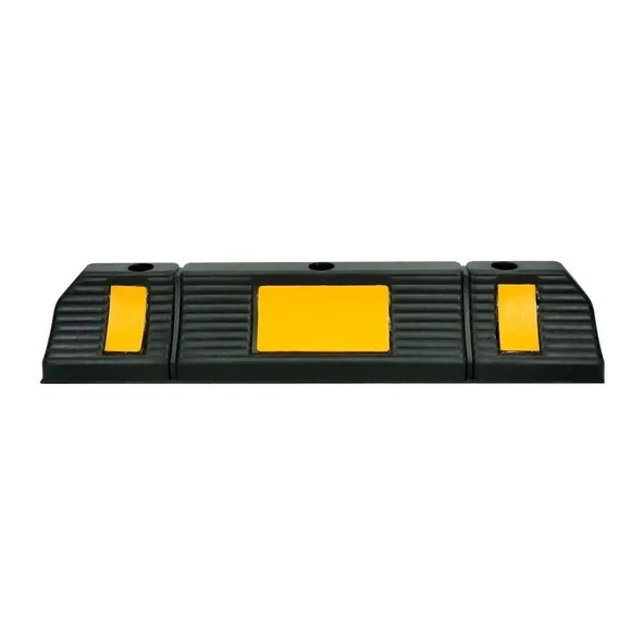 Kauçuk Araç Stoperi 60x12x10 cm, Araç Durdurucu - 3