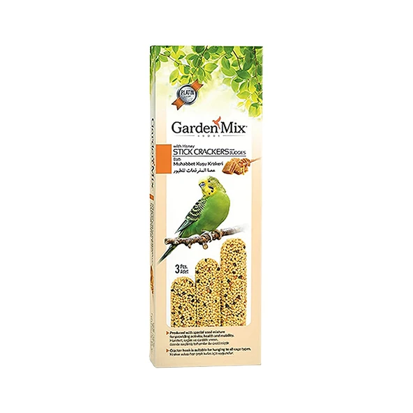 Garden Mix Platin Ballı Kuş Krakeri 3'lü